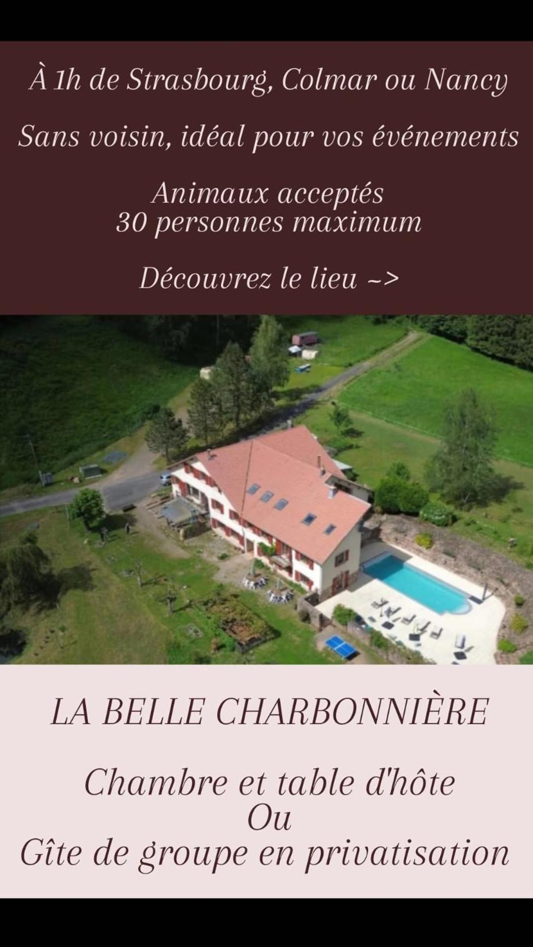 Hotel La Belle Charbonniere La Grande Fosse Zewnętrze zdjęcie